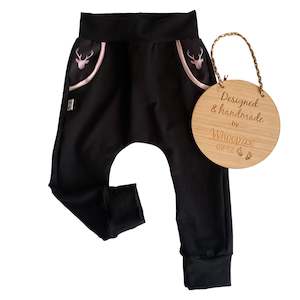 Harem Pants: Harem Pants - NEW IN - Pink Stags