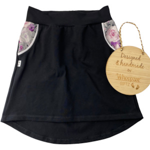 Skirt - Black Sophia floral