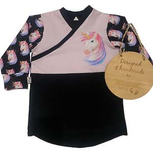 Easy On Dress And Tee: Easy-On Tee - NEW UNICORN with Unicorn sleeves