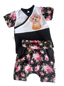 Sale End Of Line Items: Easy on tee - SALE set 6-12m ONE ONLY