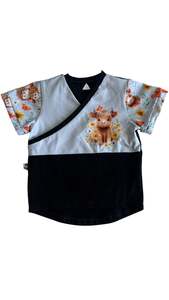 Easy On Dress And Tee: Easy on Tee -NEW Highland cow tee