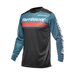 Youth Carbon Force LS Jersey - Teal