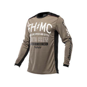 Youth Mx Gear: Youth Grindhouse Cypher Jersey - Moss/Grey