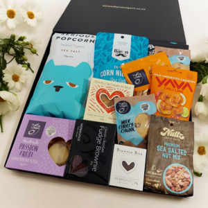 Guilty Pleasures - Chocolate, Nuts & Shortbread Gift Basket