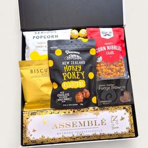 Make It Pop- Champagne & Nibbles Gift Basket