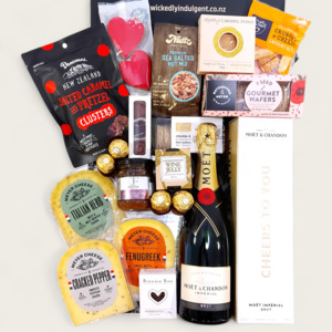 Simply The Best - Cheese, Chocolate & Champagne Gift Box