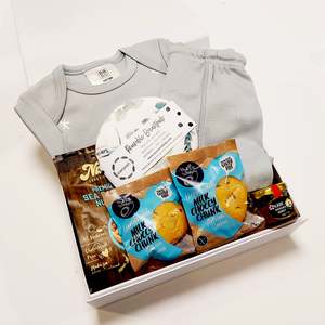 Welcome to the World- Bodysuit, Leggings & Breastpads Baby Gift