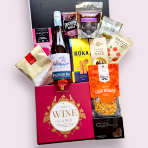 Collections Birthday Gift Hampers Nz: Drink & Think- Wine Board Game Gift Box