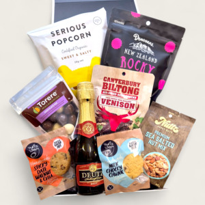 Collections Birthday Gift Hampers Nz: Pop, Snack & Chill- Deutz Gift Box for Every Occasion