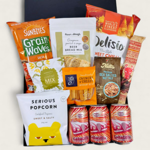 Bros Before ....... - Beer, Chips, Beer Bread & Nuts Mens Gift Hamper