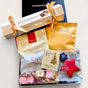 Corporate Gift Hamper Gift Baskets: Official Gift of the Naughty List- Festive Gift Hamper