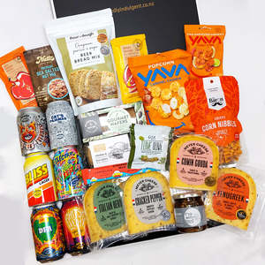 Alcohol: Man Cave- Cheese, Beers, Bacon Relish & Bites