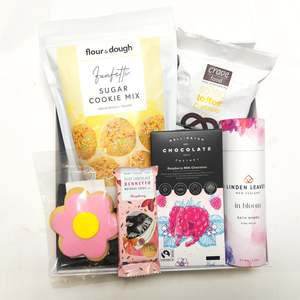 Gift Hampers For Her: Me Time- Bath Bombs, Cookies, & Chocolate Gift Box