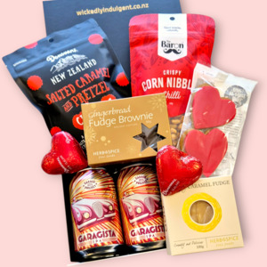 Gift Baskets Gift Hampers Under 100: The Brewmantic Gift Box- Valentines Day Gift Hamper