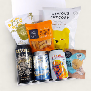Gift Baskets Gift Hampers Under 100: Crafty Critter- Craft Beer Tasting Gift Box