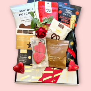 Gift Hampers Over 200: Pop, Pour, Play- Bubbly Valentines Day Gift Box