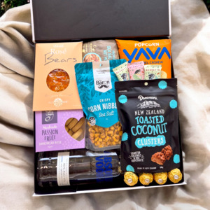 100% Chance of Vodka - Vodka Gift Box with Sweet and Savoury Gourmet Nibbles.