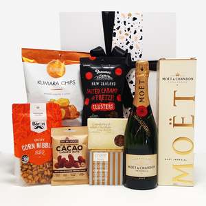 Romantic Gift Hampers: Pop.Fizz.Clink- Champagne Gift Basket