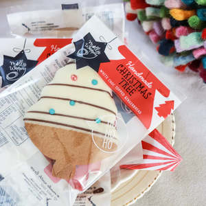 Gift Hamper Extras: Molly Woppy White Choc Gingerbread Xmas Tree