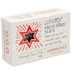Gift Hamper Extras: Luxury Fruit Cake Slice