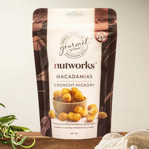Gift Hamper Extras: Nutworks Crunchy Hickory Macadamias