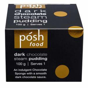 Gift Hamper Extras: Dark Choc Steam Pudding