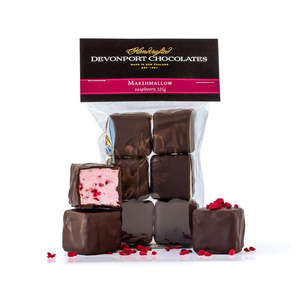 Devonport Chocolate Coated Raspberry Marshmallows