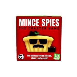Gift Hamper Extras: Mince Spies- Xmas Coaster Game