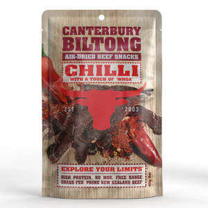 Canterbury Biltong- Chilli 40g
