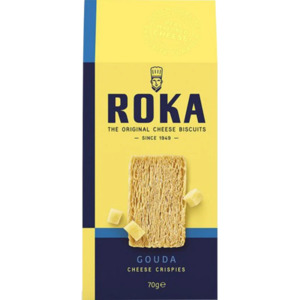 Roka Gouda Cheese Crispies 70g