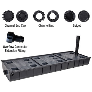 Products: Sub-Irrigation Channel – Basic Kit Wicking Beds NZ