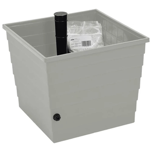 Square Planter - Light Grey Wicking Beds NZ