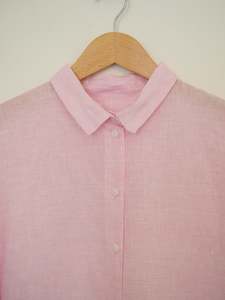 Tosca shirt - Pink Waffle