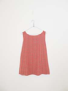 Spring: Casey top - Red burn