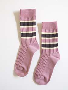 Face Masks: Scout socks - Lilac