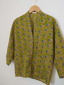 Spring: Temple top- Blue Daisy