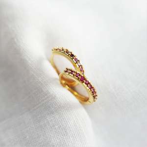 Face Masks: Rosebud hoops