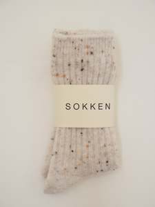 S O K K E N Cabin Socks - Oat
