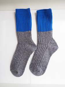 S O K K E N Duo Socks - Indigo
