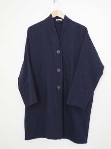 Jones  Coat -Navy Pin