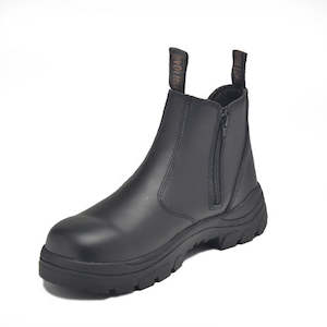 390BZN | Non Safety Black Side Elastic Boot + Zip
