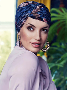 Products: Pearl Turban Flowery Twilight 3027-0904