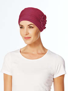 Lotus Turban I Red Bud I Christine Headwear