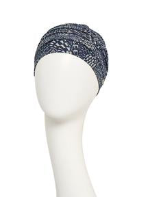HocYoga Turban I Floating Navy I Christine Headwear
