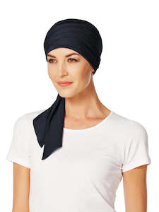 Headwear: HocMantra Scarf Long I Blue Melange I Christine Headwear