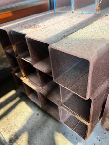 Mild Steel Box Section: 4mmx65mmx65mm - Wilatt
