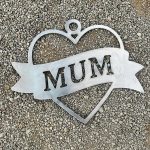 Products: Mum Corten Steel Garden Hanging - Wilatt