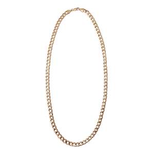Large 18ct Gold Curb Link Chain