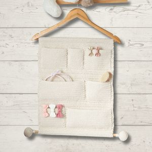 Pattern: Craft Room or Bathroom Wall Storage Crochet Pattern (N1754)