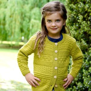 Lisafdesign: Delta Cardigan Knitting Pattern - 8Ply (LF46)